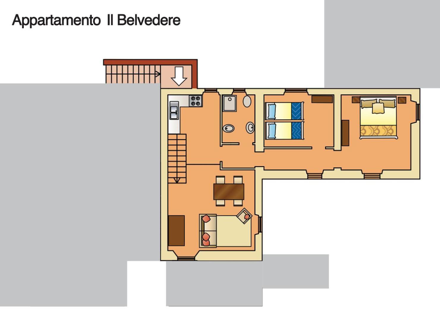 Apartamento Il Piratello - Agriturismo Baldeschi Tuoro sul Trasimeno Exterior foto